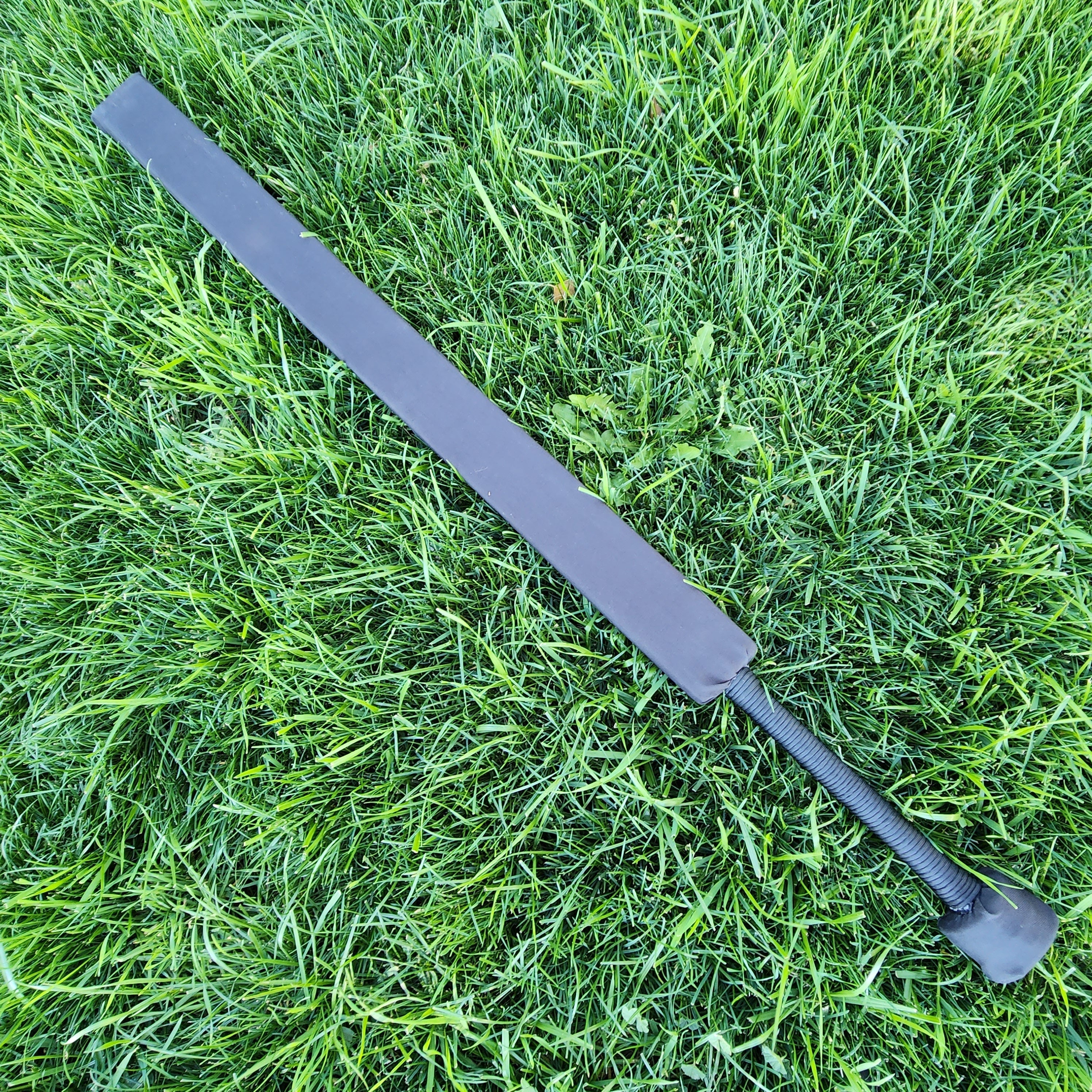 50 Inch Foam Sword - 30 Day Guarantee - PVC Core - Black
