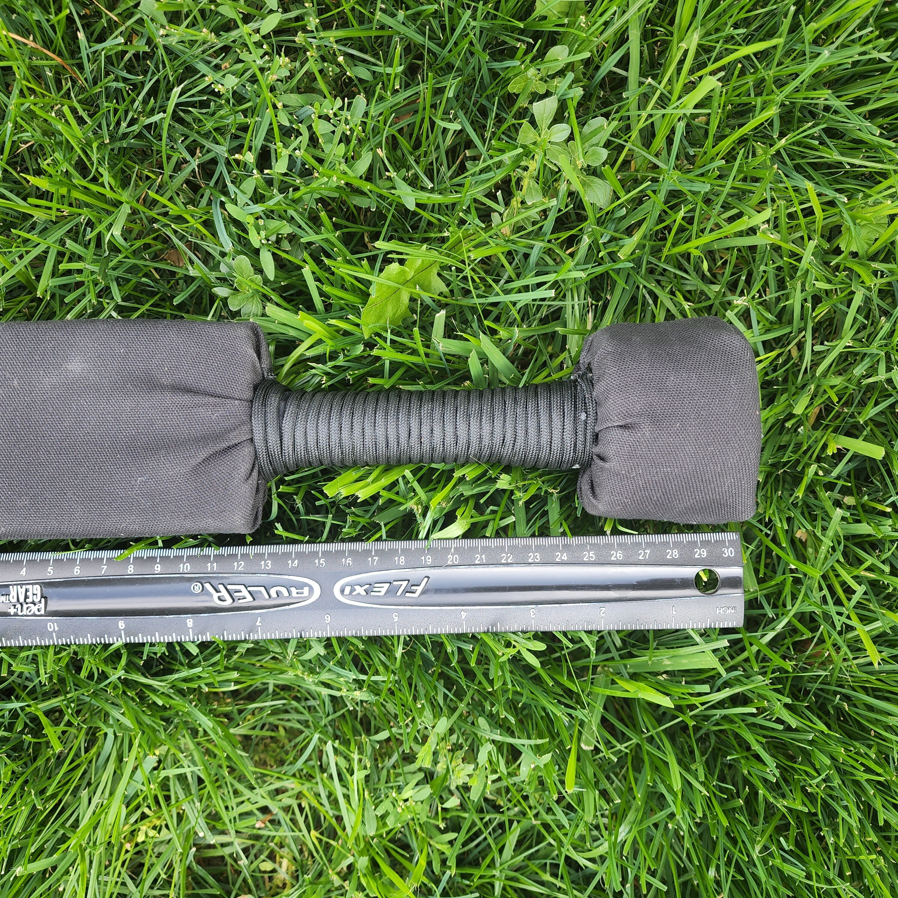 24 Inch Foam Sword - 30 Day Guarantee - PVC Core - Black